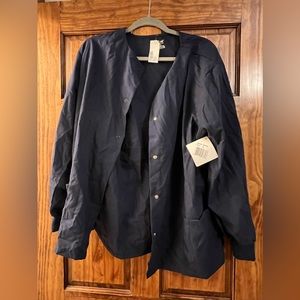 Navy Scrub Jacket